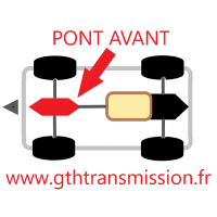 Pont Avant AUDI R8  V8 / V10